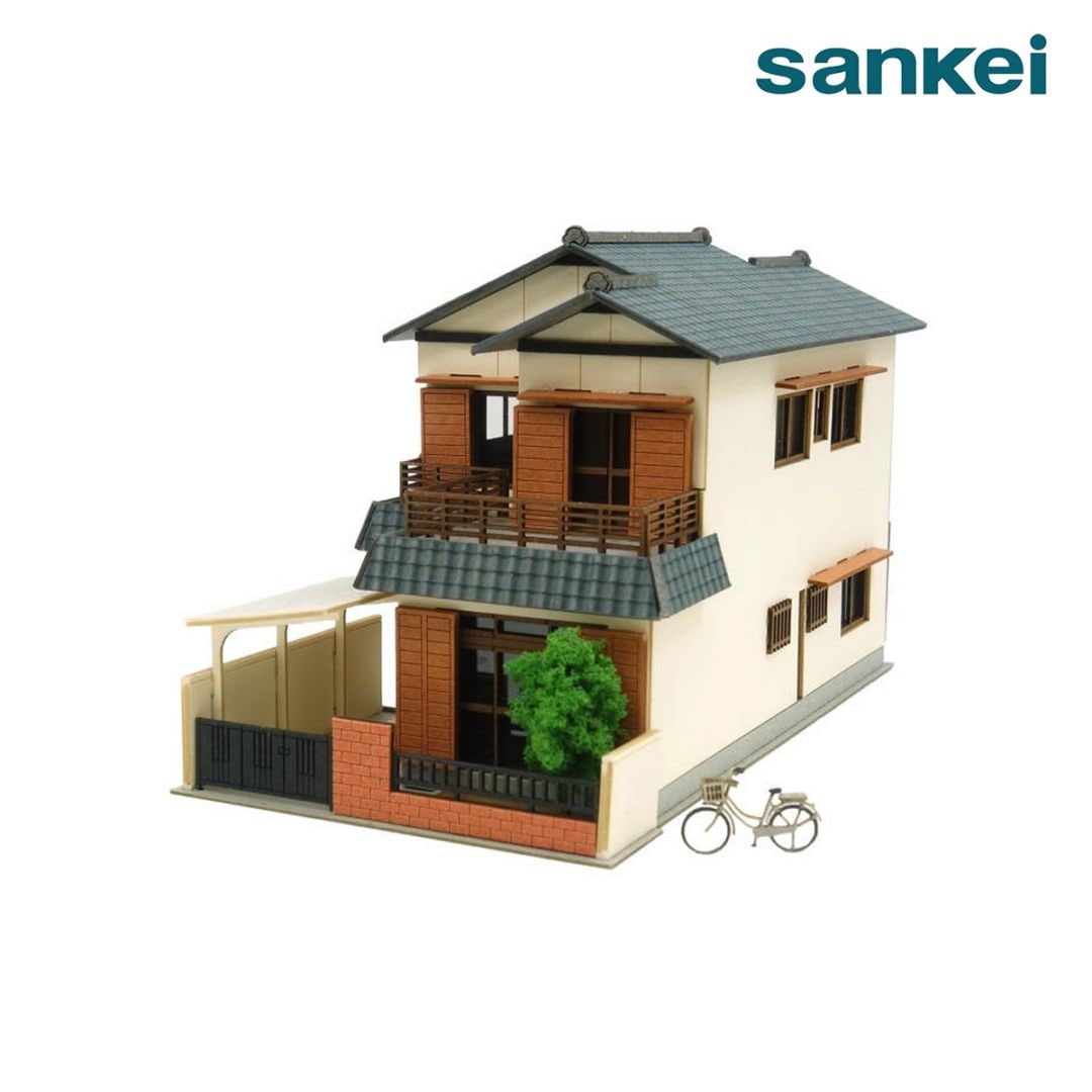 さんけい なつかしのジオラマシリーズS=1/150 民家Ｆ (MP03-109)
