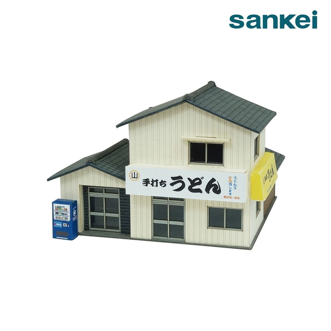 さんけい なつかしのジオラマシリーズS=1/150 うどん屋 (MP03-112)
