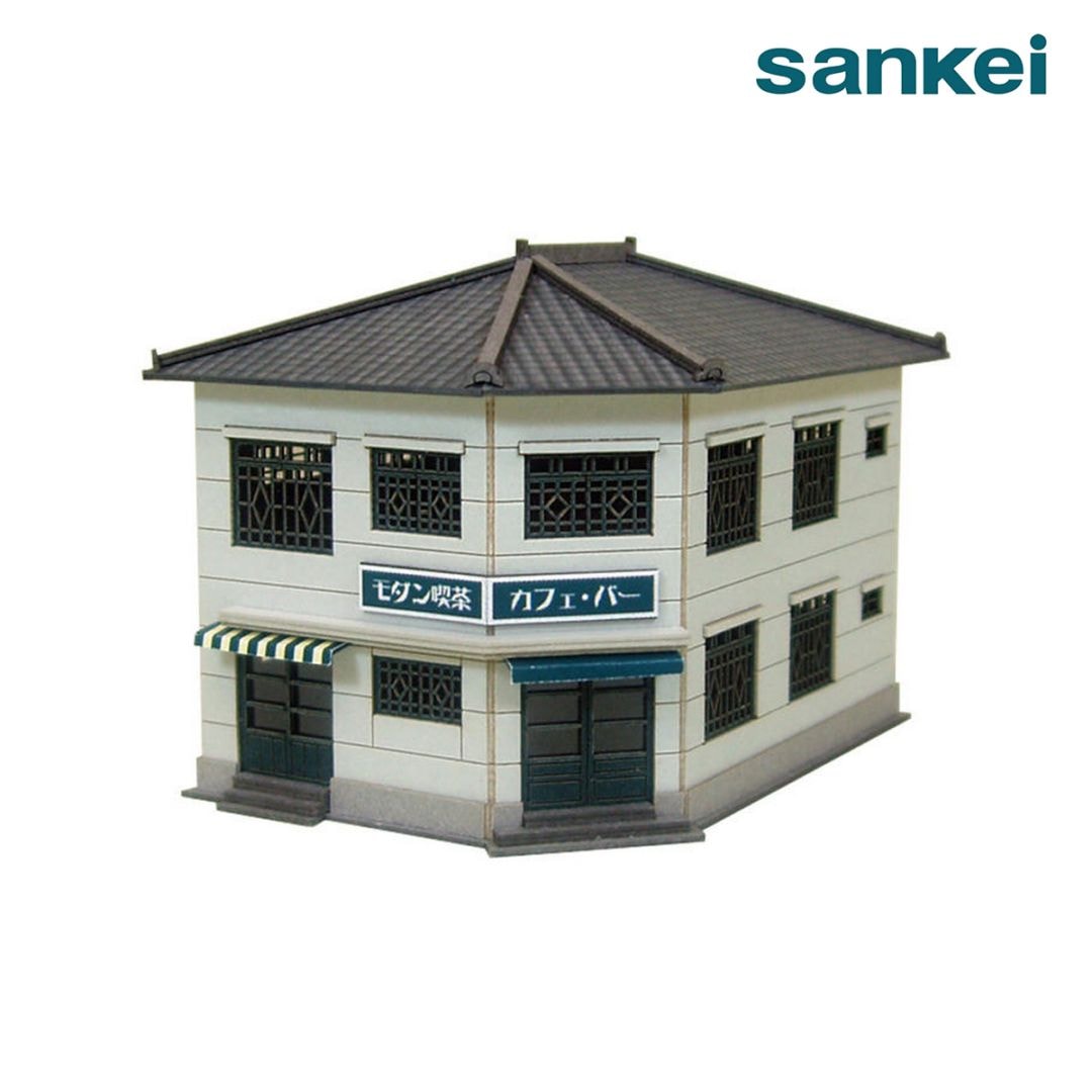 さんけい なつかしのジオラマシリーズS=1/150 カフェ (MP03-12)