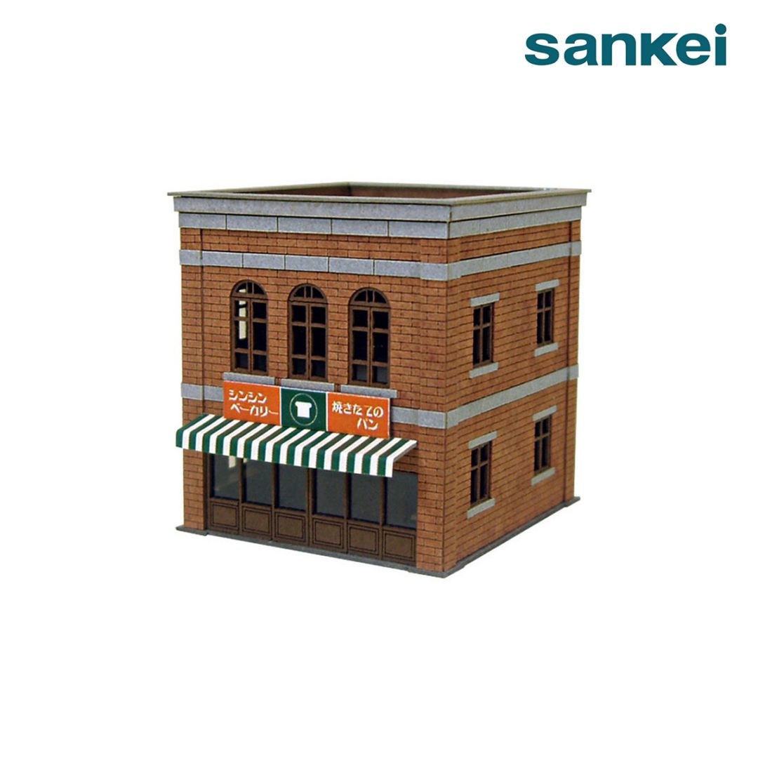 さんけい なつかしのジオラマシリーズS=1/150 ベーカリー (MP03-13)