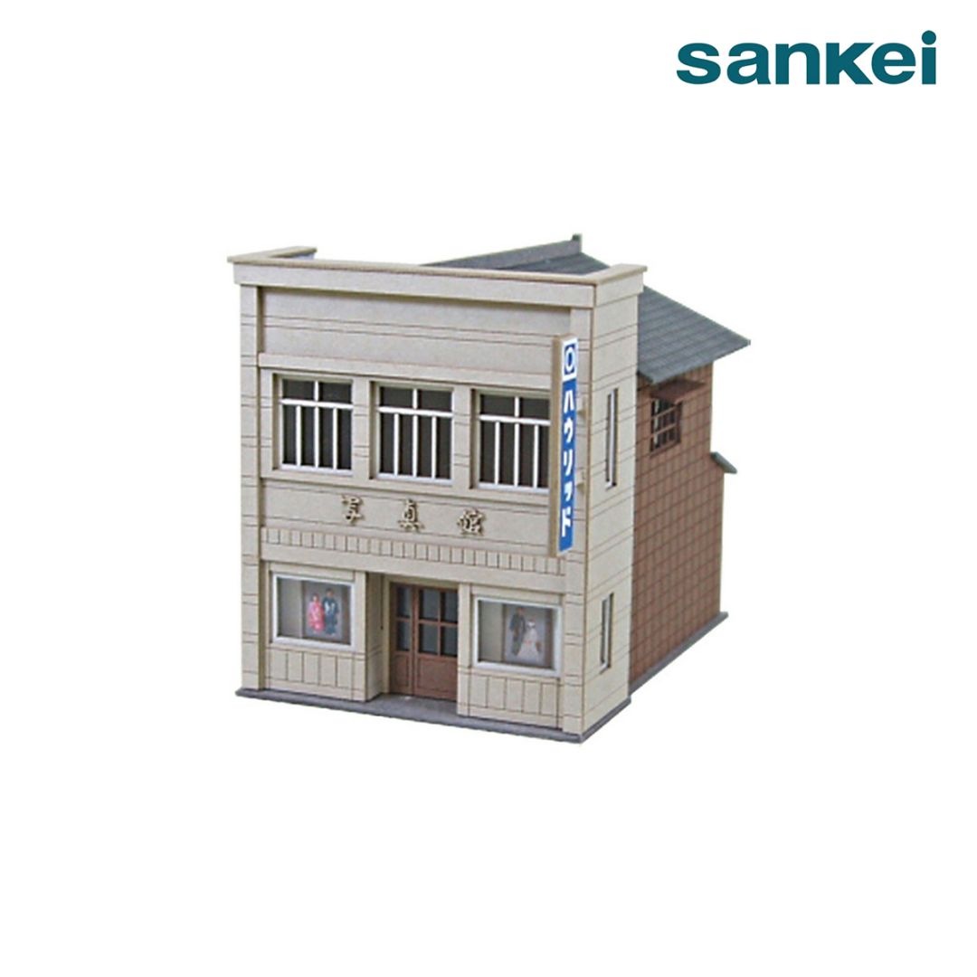 さんけい なつかしのジオラマシリーズS=1/150 写真館 (MP03-25)