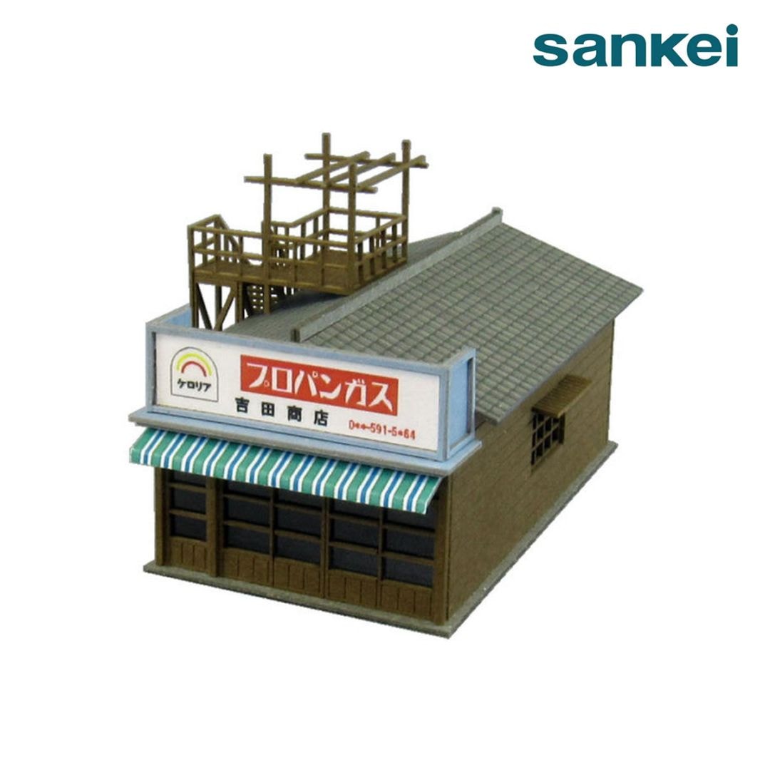 さんけい なつかしのジオラマシリーズS=1/150 商店Ｅ (MP03-54)