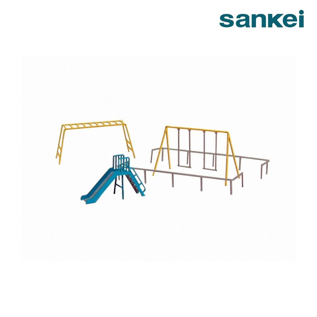 さんけい ジオラマ オプション S=1/150 遊具Ａ (MP04-23)