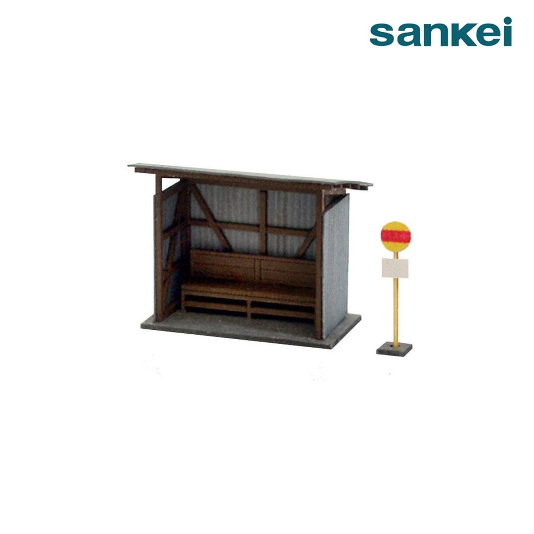 さんけい ジオラマ オプション S=1/150 バス停Ａ (MP04-25)