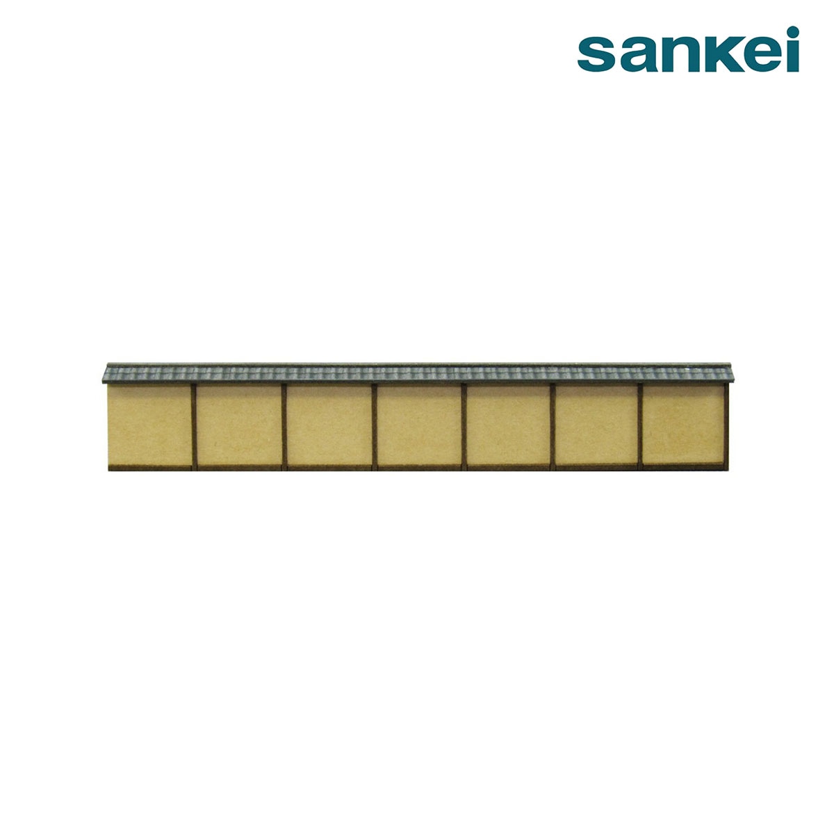 さんけい ジオラマ オプション S=1/150 塀Ｆ(土塀) (MP04-40)