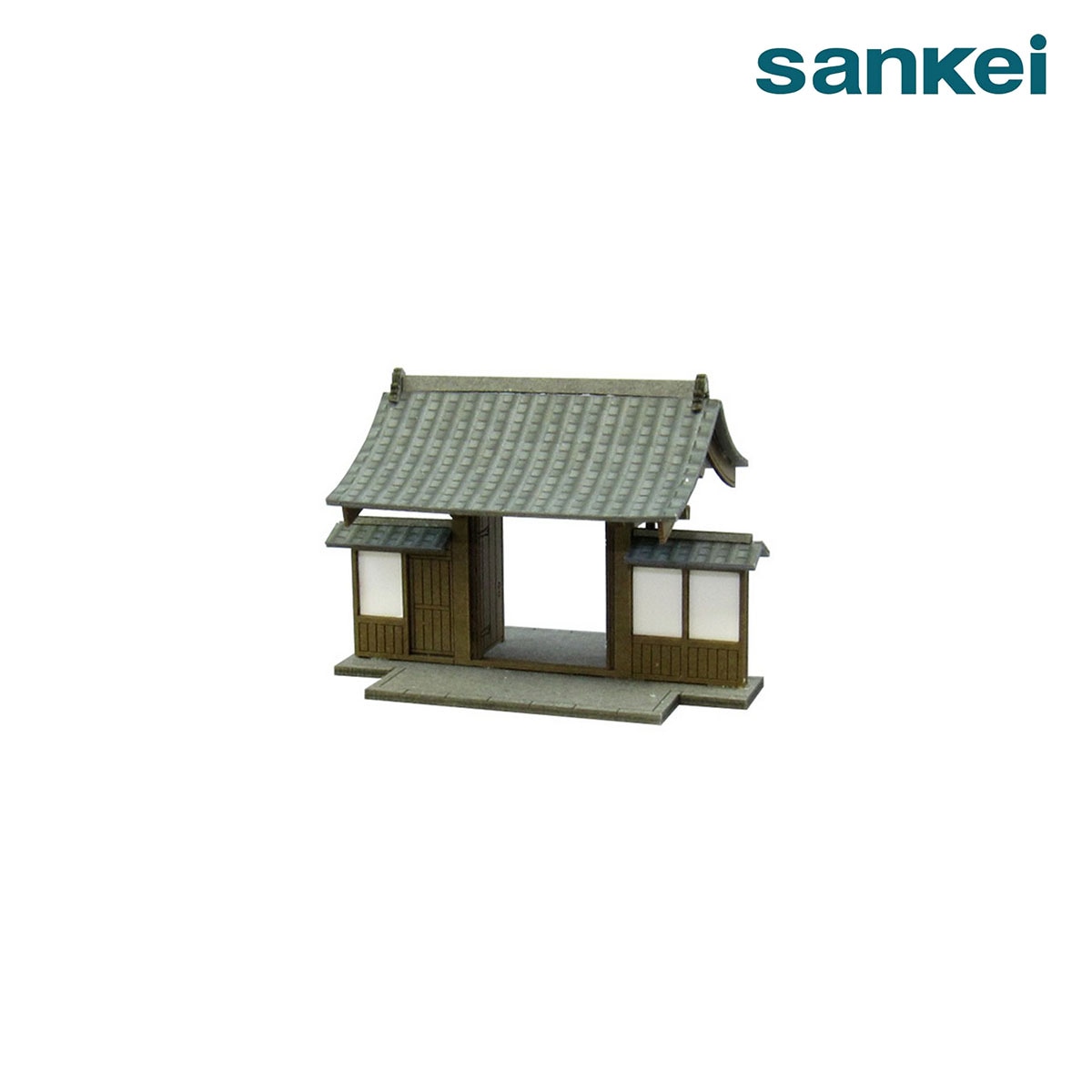 さんけい ジオラマ オプション S=1/150 薬医門 (MP04-43)