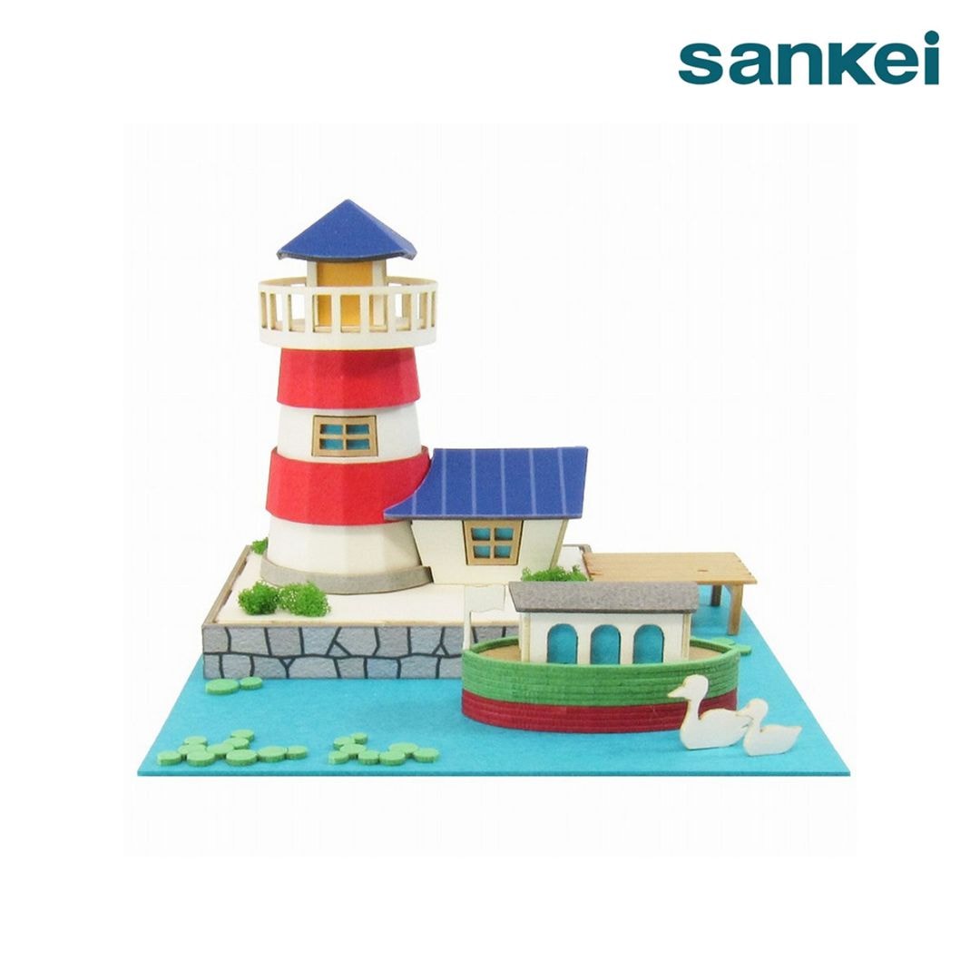 さんけい みにちゅあーと mini ライトハウスとカナルボート (MP05-08)
