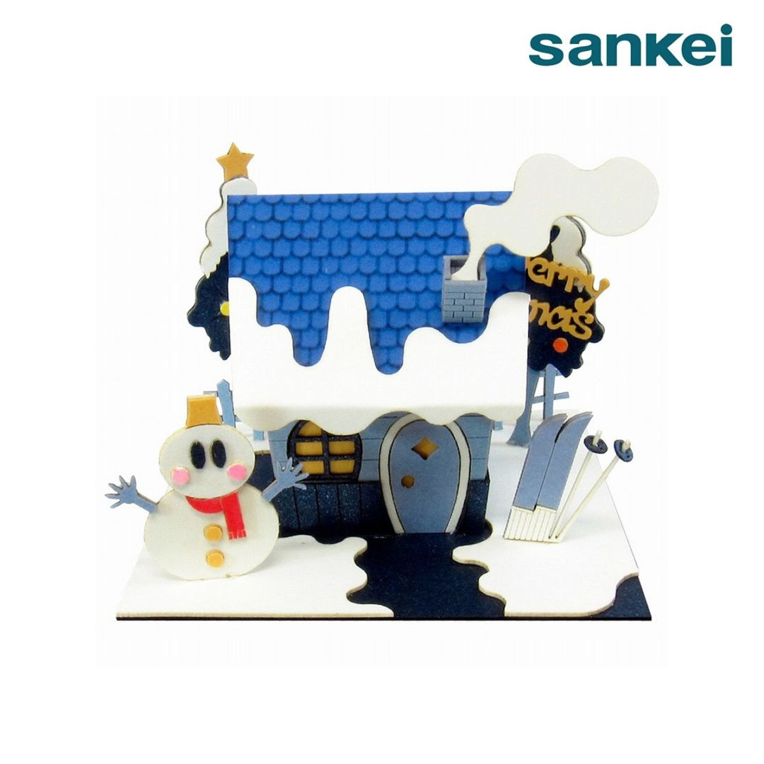 さんけい みにちゅあーと mini クリスマス-スキ-ロッジ (MP05-12)