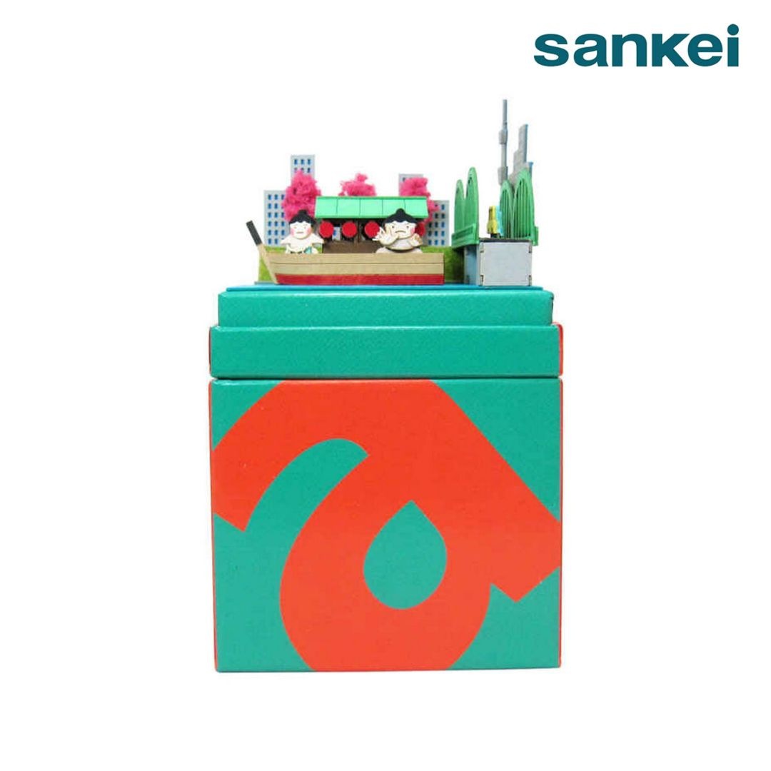 さんけい みにちゅあーと mini お相撲さんと屋形船 (MP05-20)