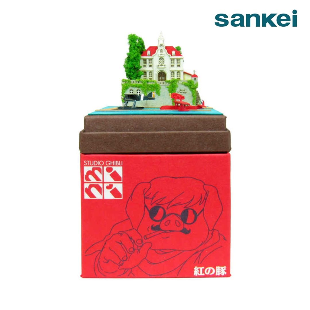 さんけい スタジオジブリ mini アドリアーノと飛行艇 (MP07-21)