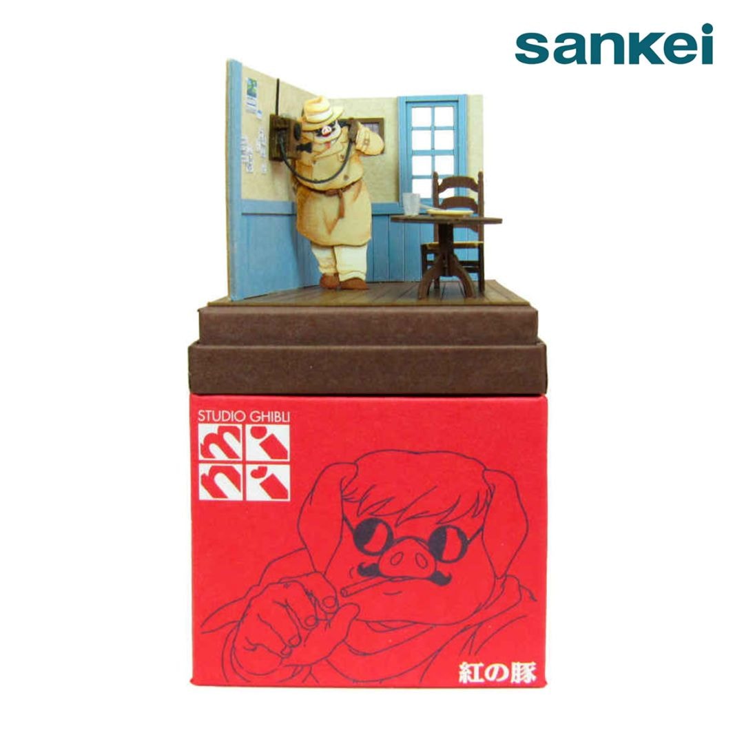 商品一覧,ペーパークラフト,さんけい みにちゅあーとキット,ジブリ 紅