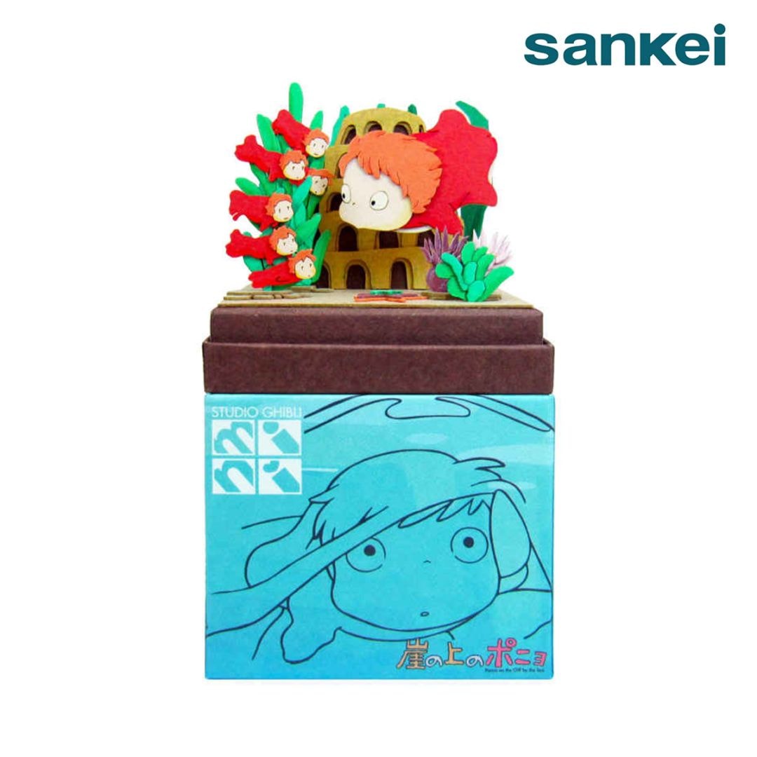 さんけい スタジオジブリ mini ポニョと妹たち (MP07-37)