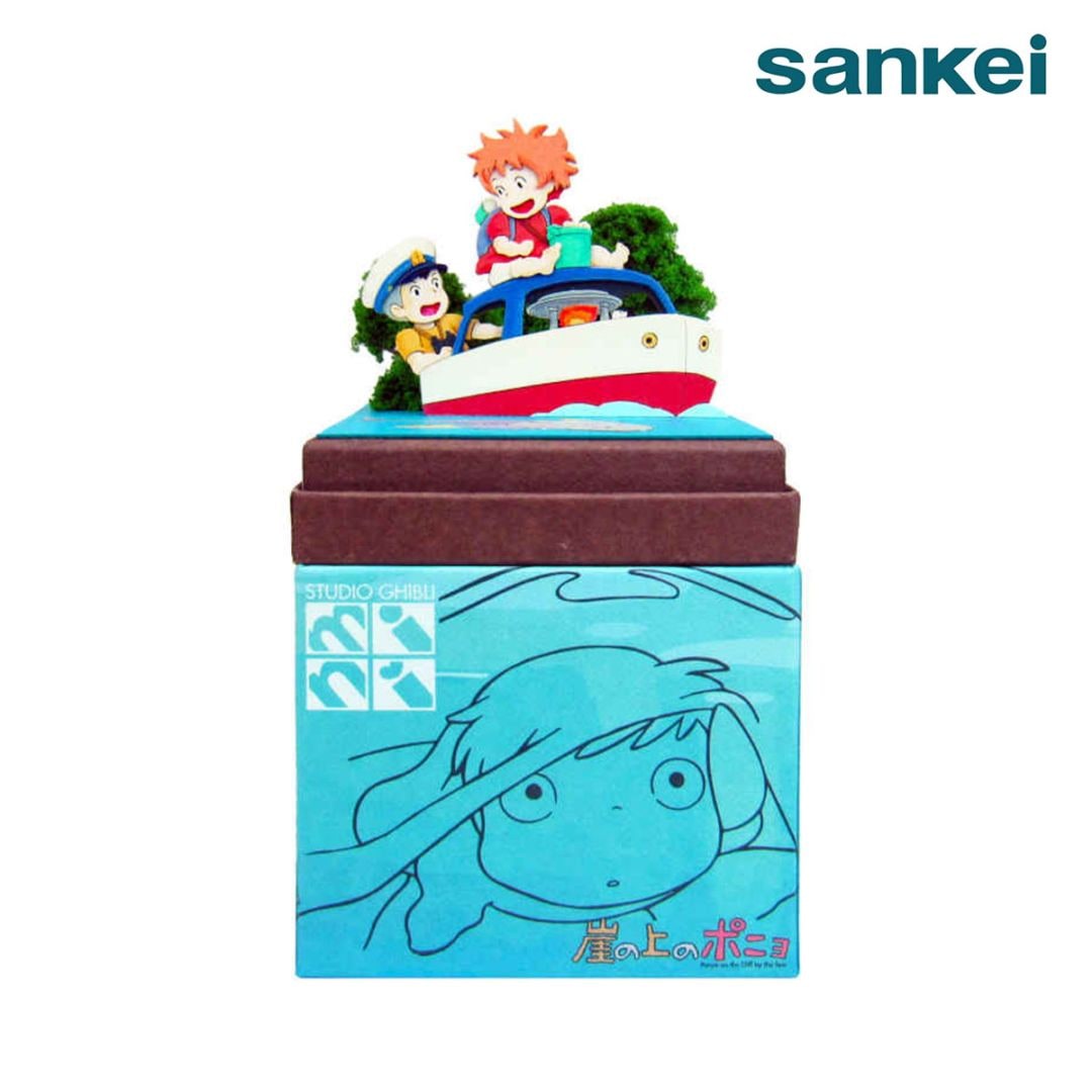 さんけい スタジオジブリ mini ポンポン船に乗って (MP07-40)