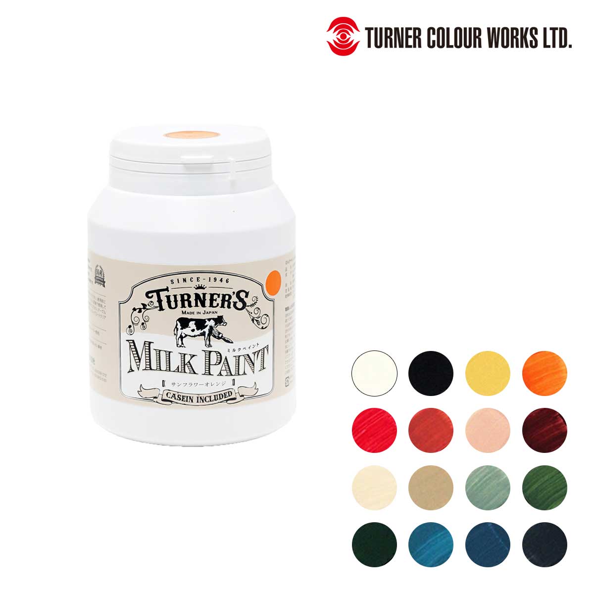 ターナー ミルクペイント 450ml 全16色