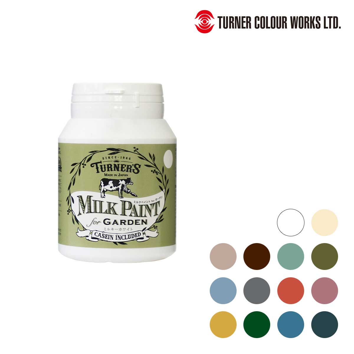 ターナー ミルクペイントforガーデン 450ml 全14色