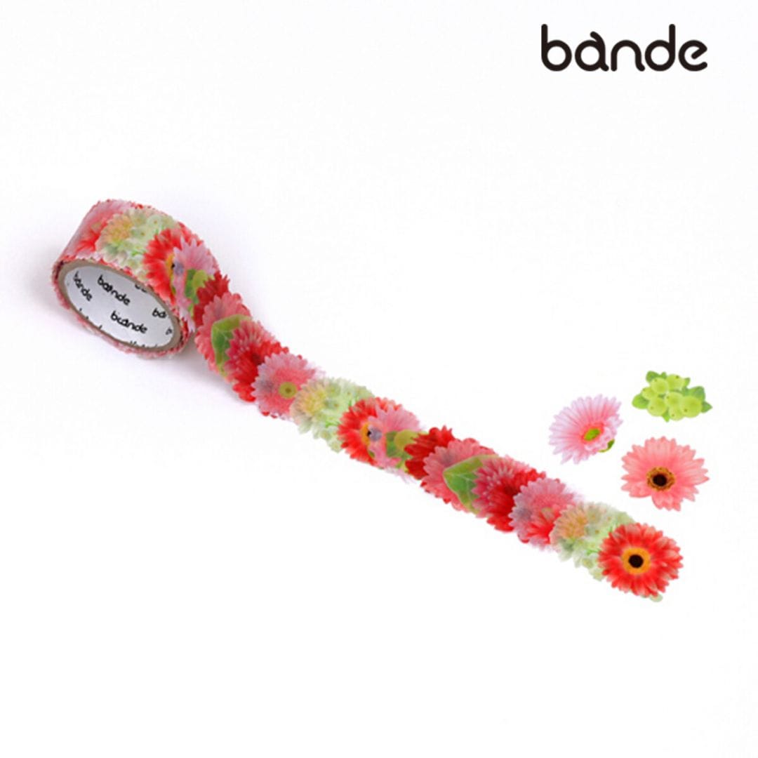 bande マスキングロールステッカー ガーベラブーケ (BDA623)