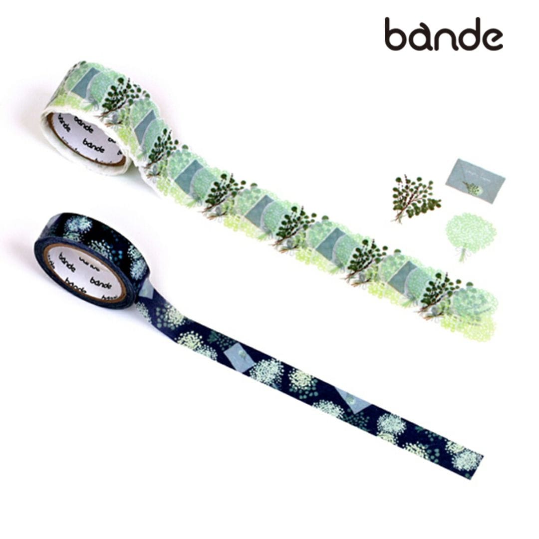 bande マスキングロールステッカー カスミソウの花ことば 感謝 (BDA650)