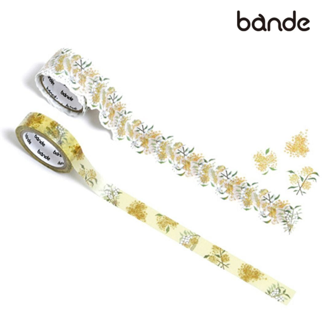 bande マスキングロールステッカー キンモクセイの花ことば 初恋 (BDA658)