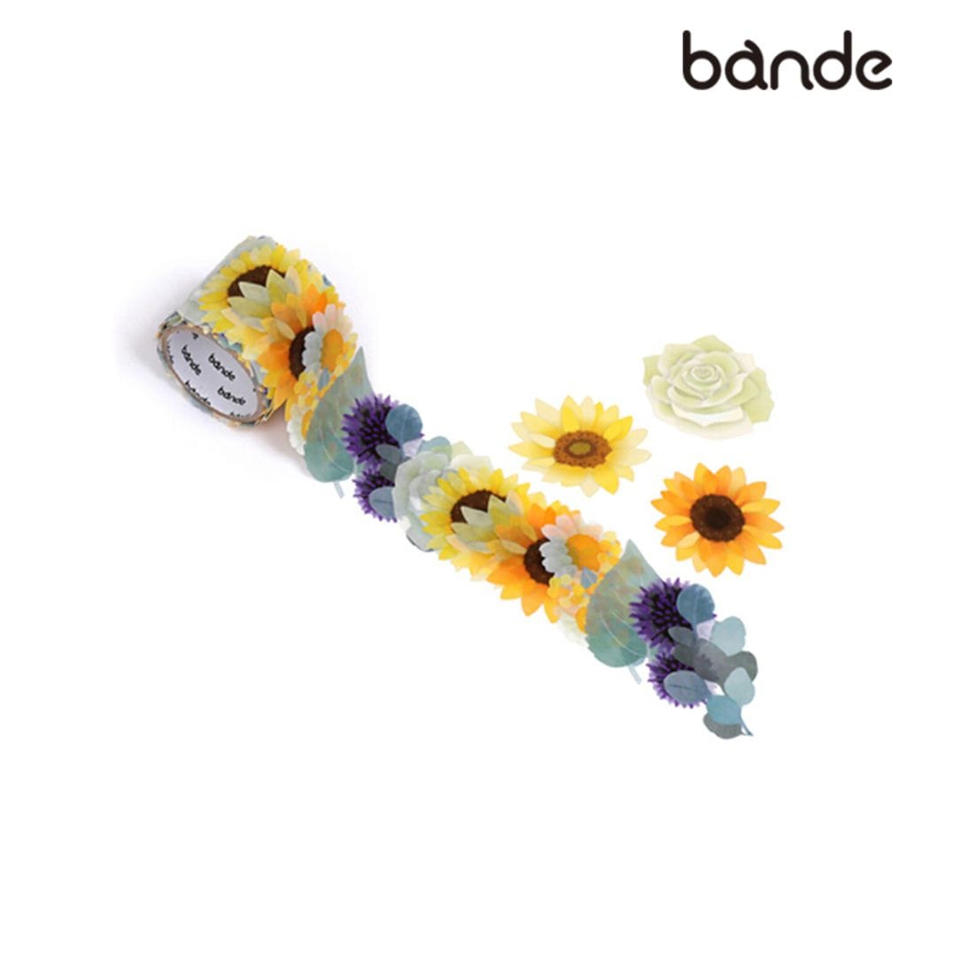 bande マスキングロールステッカー ひまわりブーケ (BDA613)