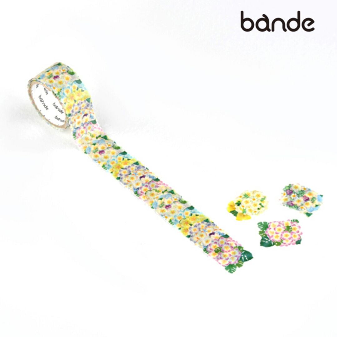 bande マスキングロールステッカー プルメリアブーケ (BDA637)