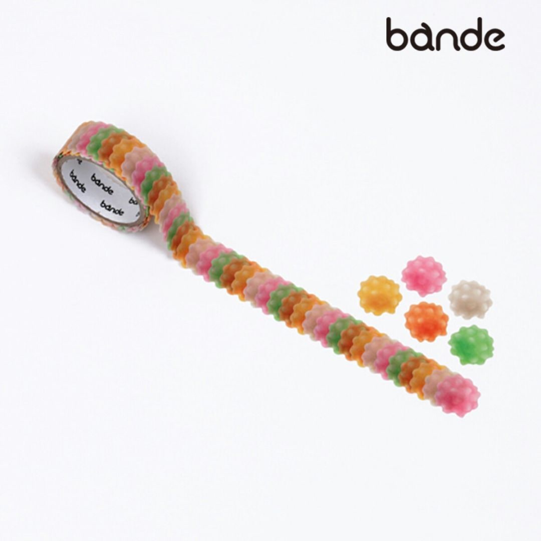 bande マスキングロールステッカー 金平糖カラフル (BDA647)