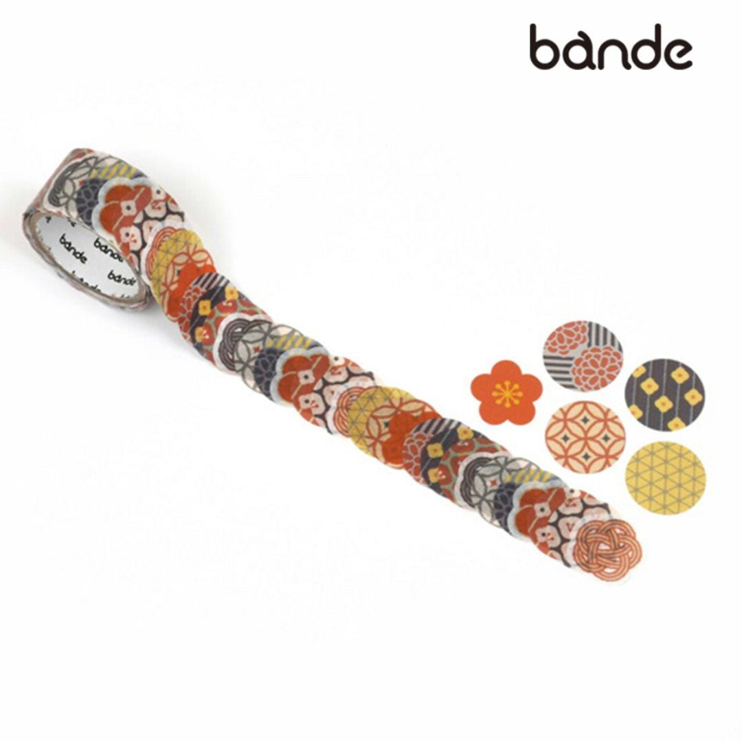bande マスキングロールステッカー 和柄 はんなり (BDA662)
