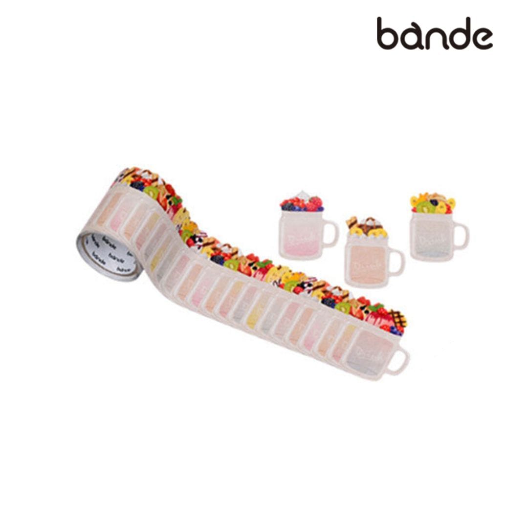 bande 書けるロールステッカー ドリンク (BDA527)