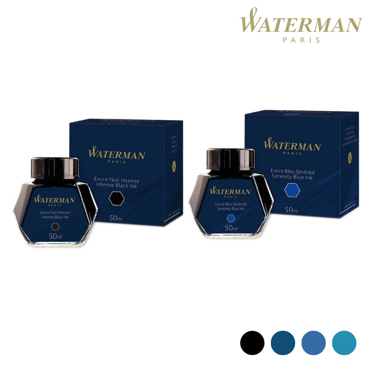 ウォーターマン ボトルインク 50ml 全4色