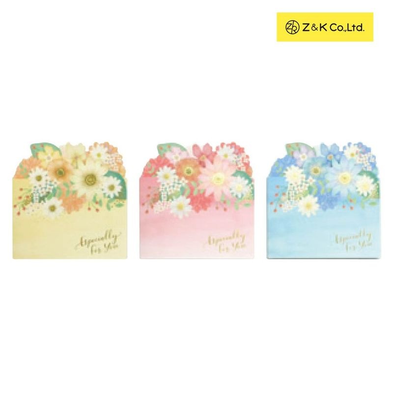 数量限定 50%OFF】Z&K フラワーアコーディオン色紙 (全3種) | アルバム