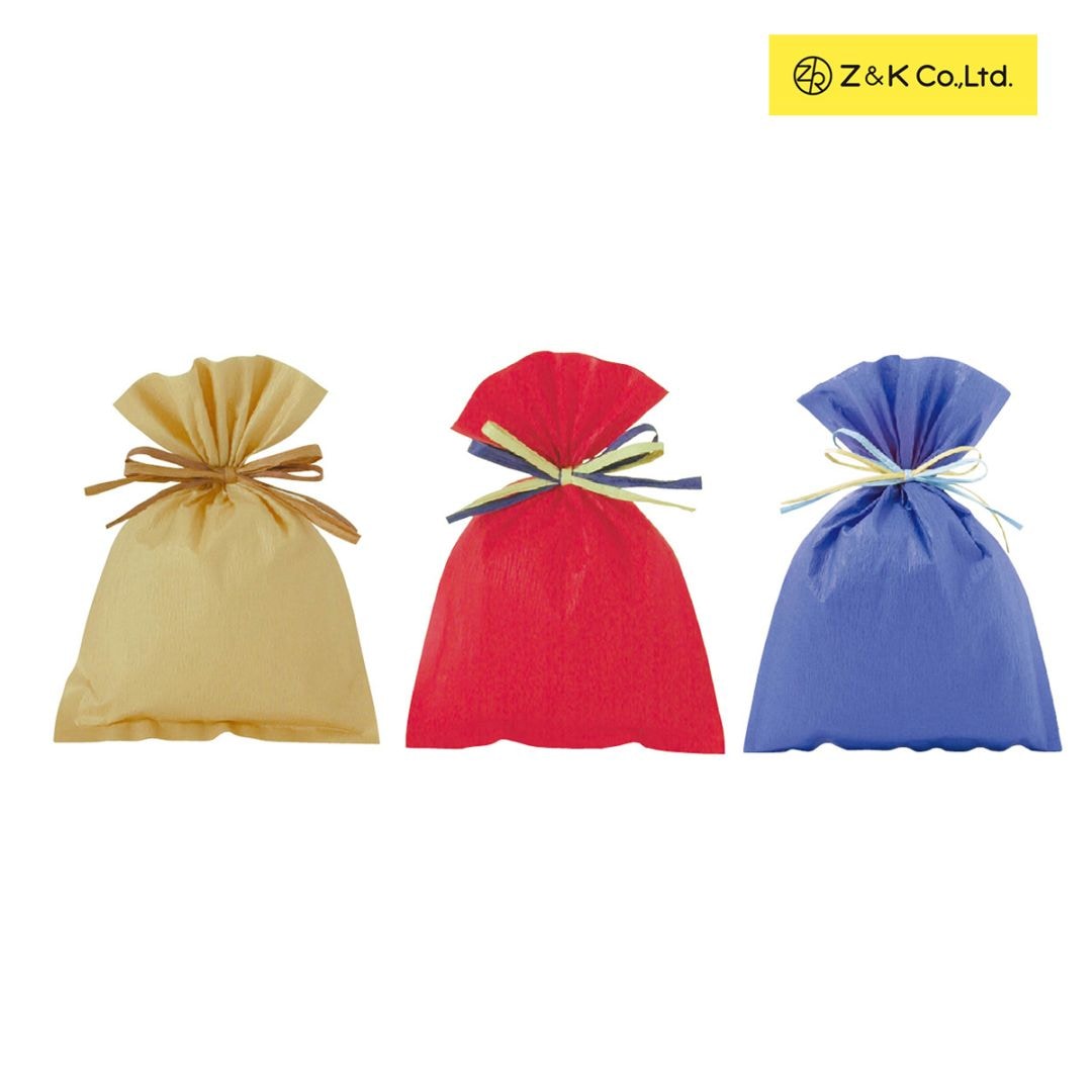 Z&K クレープバッグ M ロープ付 (全3色)