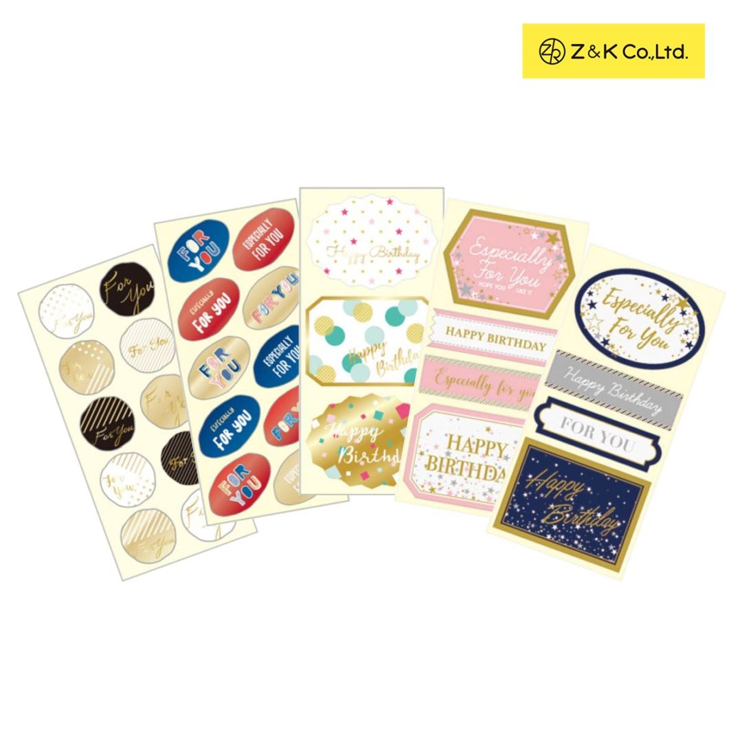 Z&K シートシール (全5種)