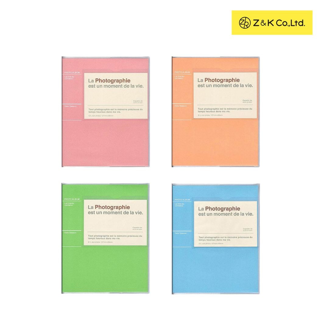 Z&K ピタットアルバム S パステル色 (全4色)