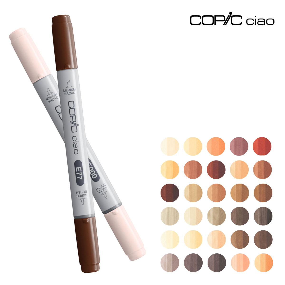 Too コピックチャオ  E アースカラー 全30色(E000～E95)