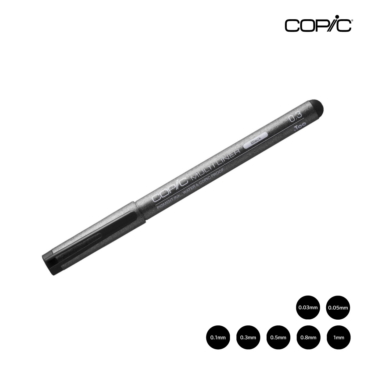 Too コピック マルチライナー ブラック 全7サイズ