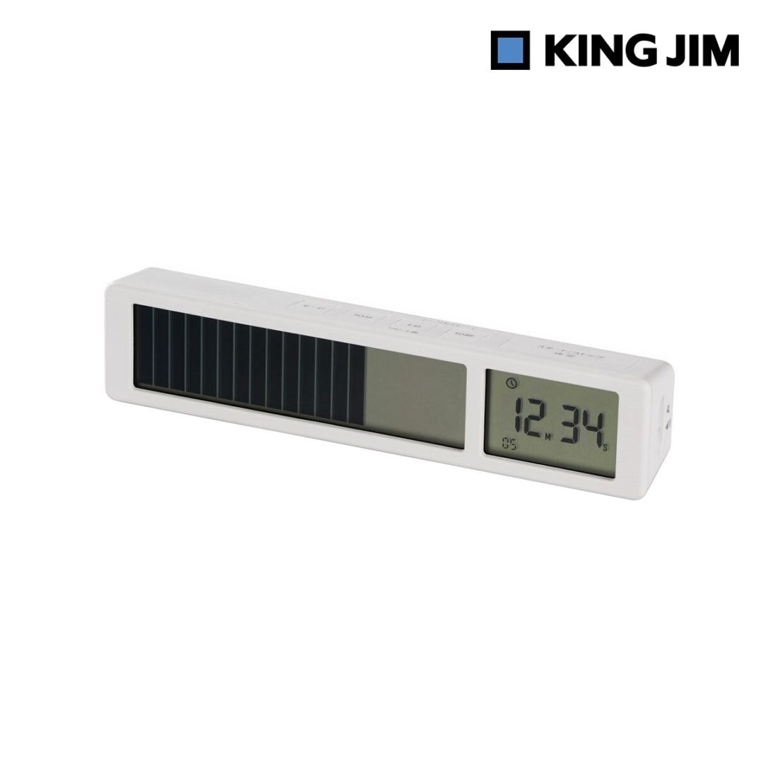 キングジム Kingjim ビジュアルバ－タイマ－ シロ