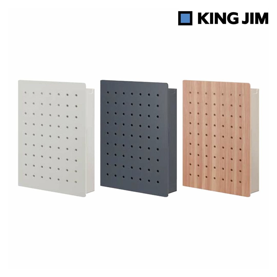 キングジム Kingjim ハルペギ－ Mサイズ 白/グレー/ナチュラル 全3色