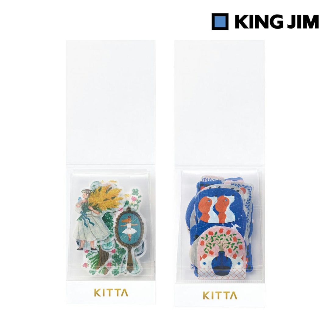 キングジム Kingjim キッタフレ－ク Vol.1 フレークシール 3枚×10柄 全2種