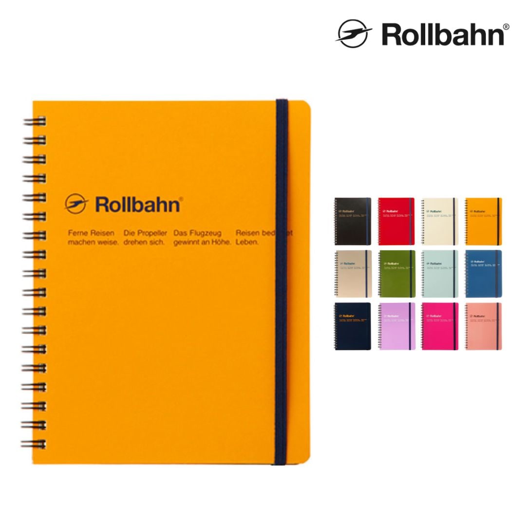 Rollbahn(ロルバーン) ポケット付メモ L 全12色