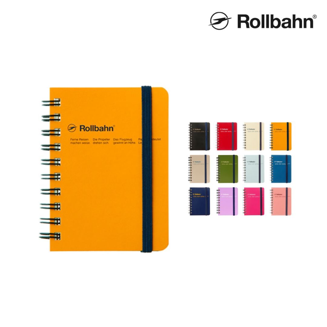 Rollbahn(ロルバーン) ポケット付メモ ミニ 全12色