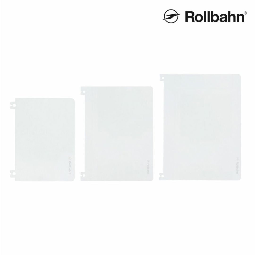 Rollbahn(ロルバーン) ポケット付メモM用プロテクター M/L/A5 全3種
