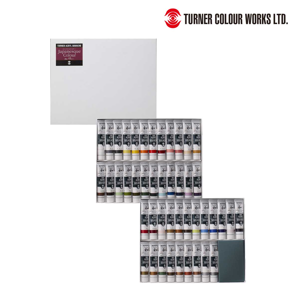 ターナー アクリルガッシュ20mlセット ジャパネスク 45色 (AGJ2045C)