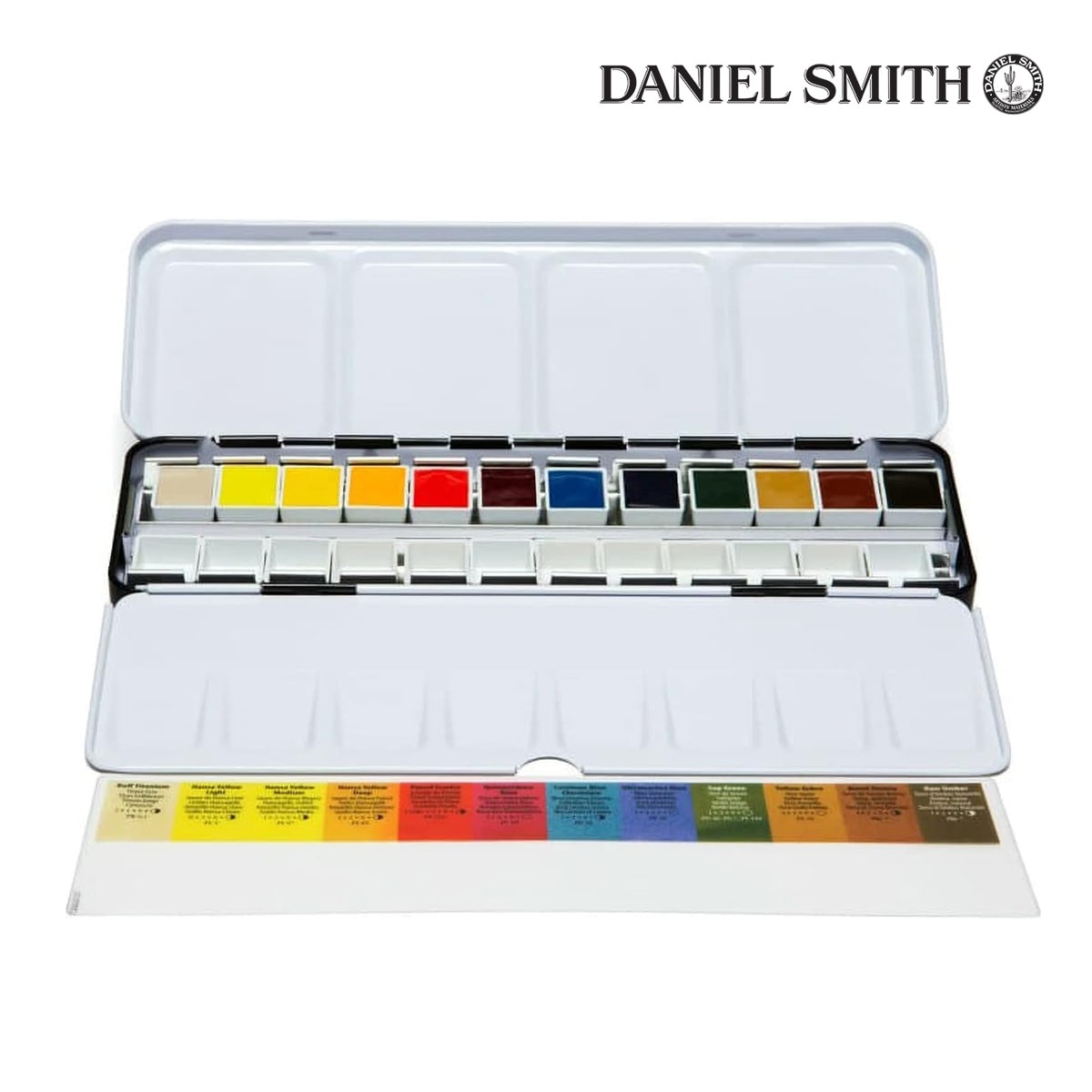 ダニエルスミス エキストラファイン ウォーターカラー ハーフパン 12色セット