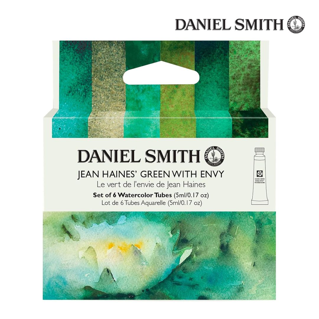 ダニエルスミス エキストラファイン ウォーターカラー ジーン･ヘインズ グリーンウィズエンビー 6色 5ml(チューブ)