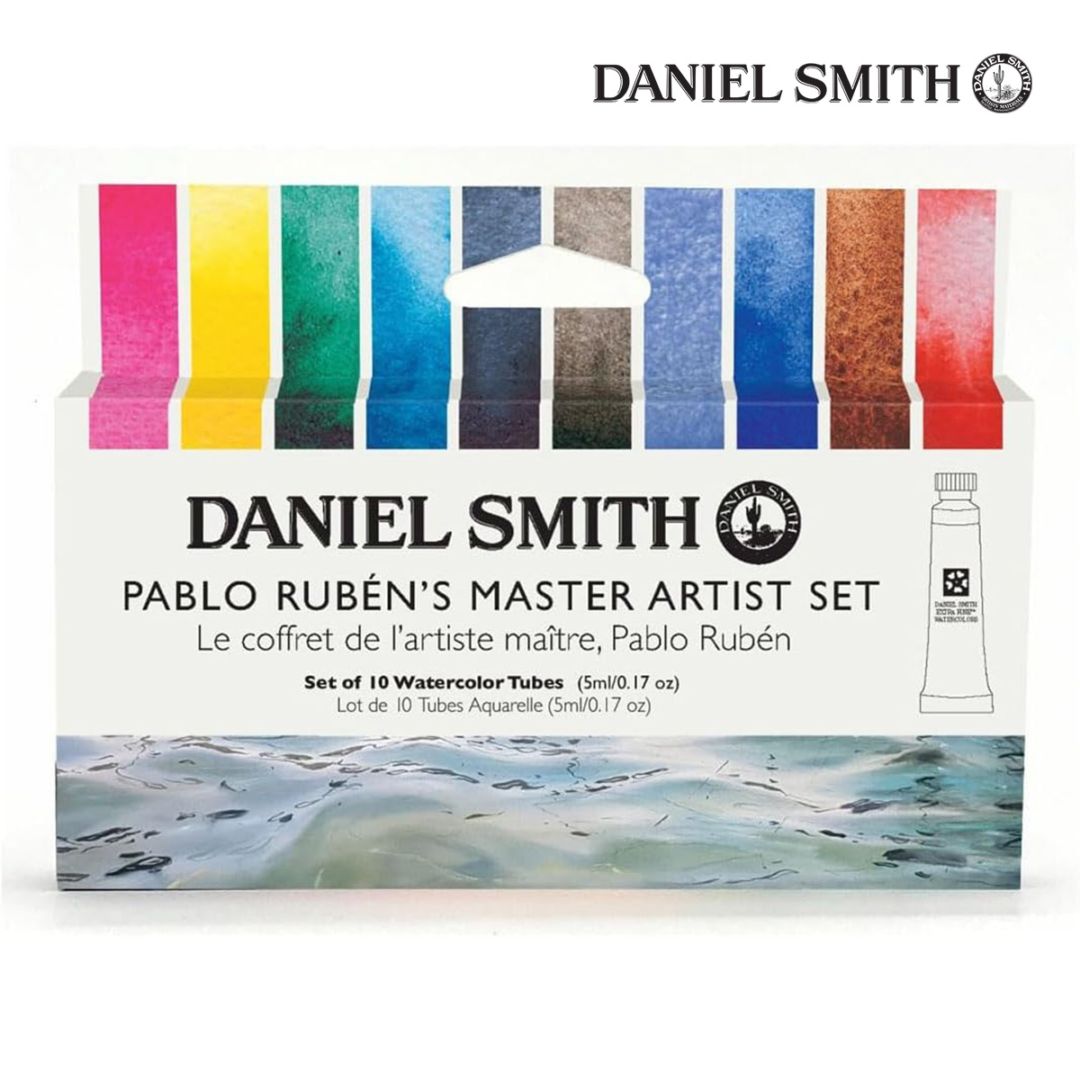 ダニエルスミス エキストラファイン ウォーターカラー パブロ･ルーベンス 10色セット 5ml(チューブ)