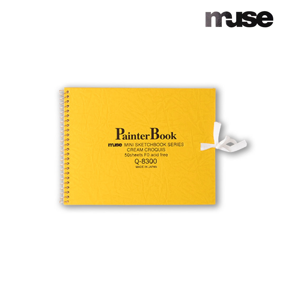 ミューズ ペインターブック F0 Q-8300 ケナフクロッキー(クリーム)
