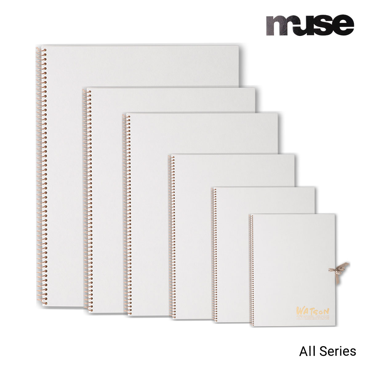 ミューズ ホワイトワトソンブック 239g SM/F3/F4/F6/F8/F10 全6サイズ