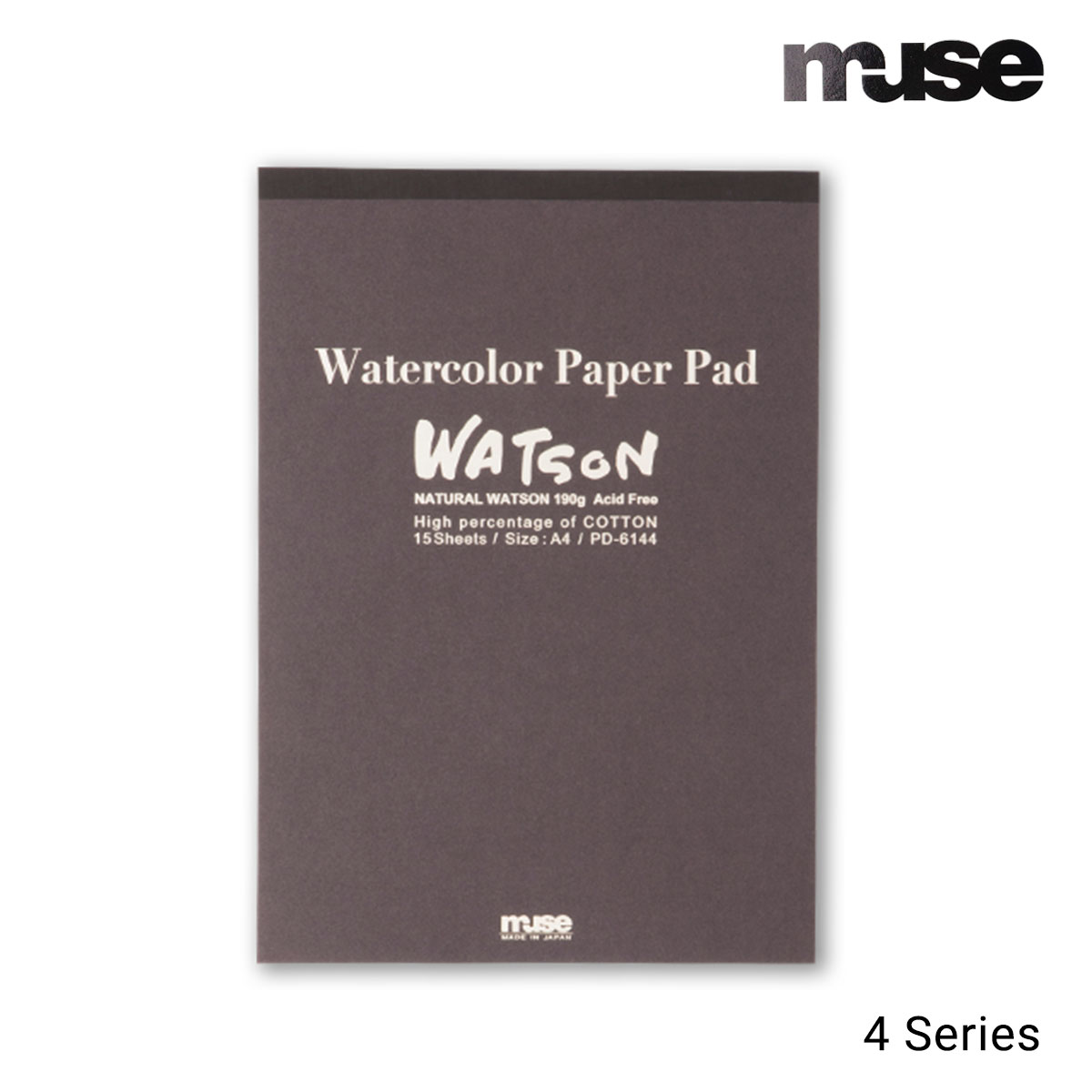 ミューズ ワトソン厚口パッド F4/F6/B5/A4 全4サイズ