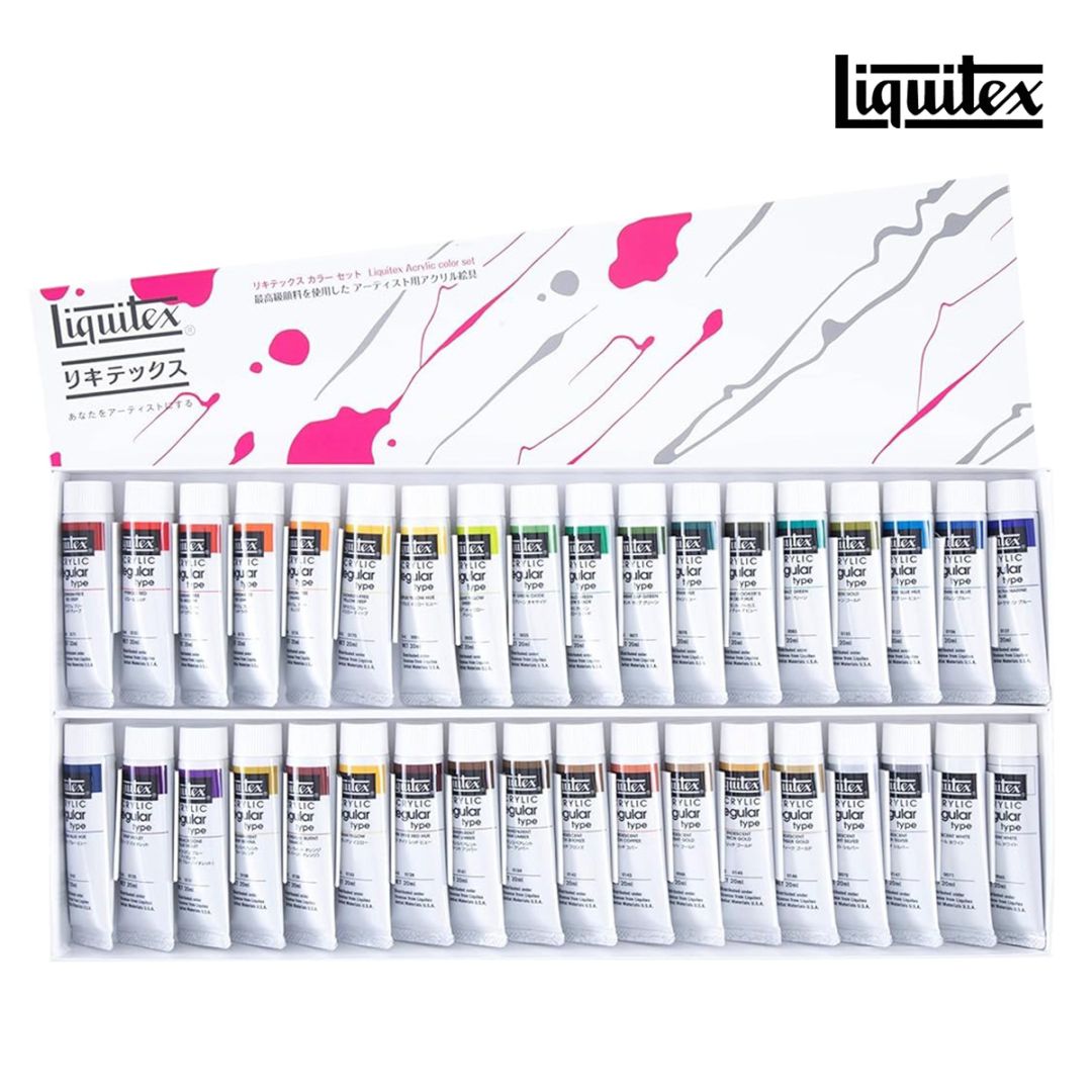 リキテックス レギュラータイプ 6号 20ml 伝統色 36色Cセット