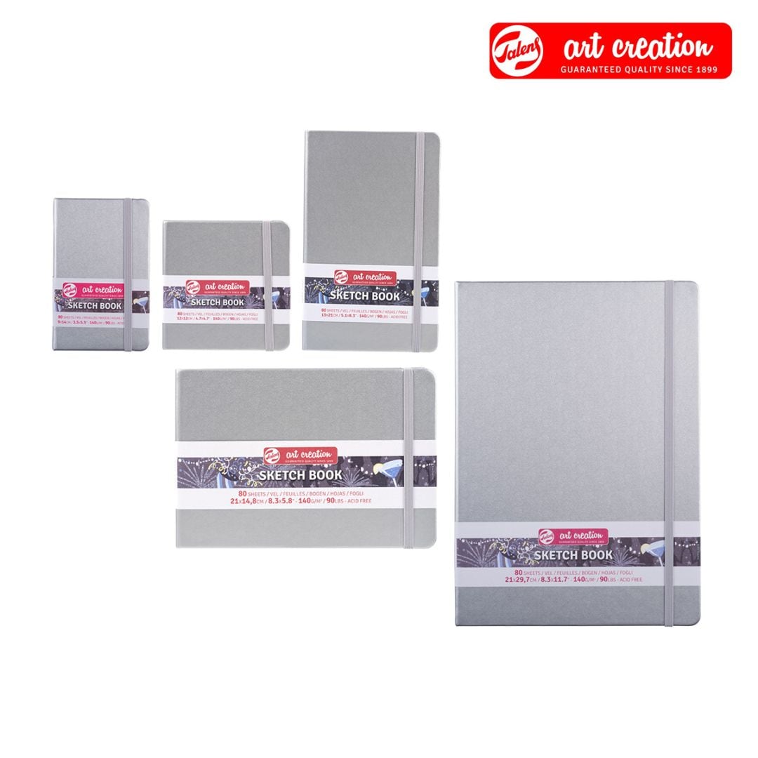 ターレンス アートクリエーション スケッチブック シャイニーシルバー 全5サイズ