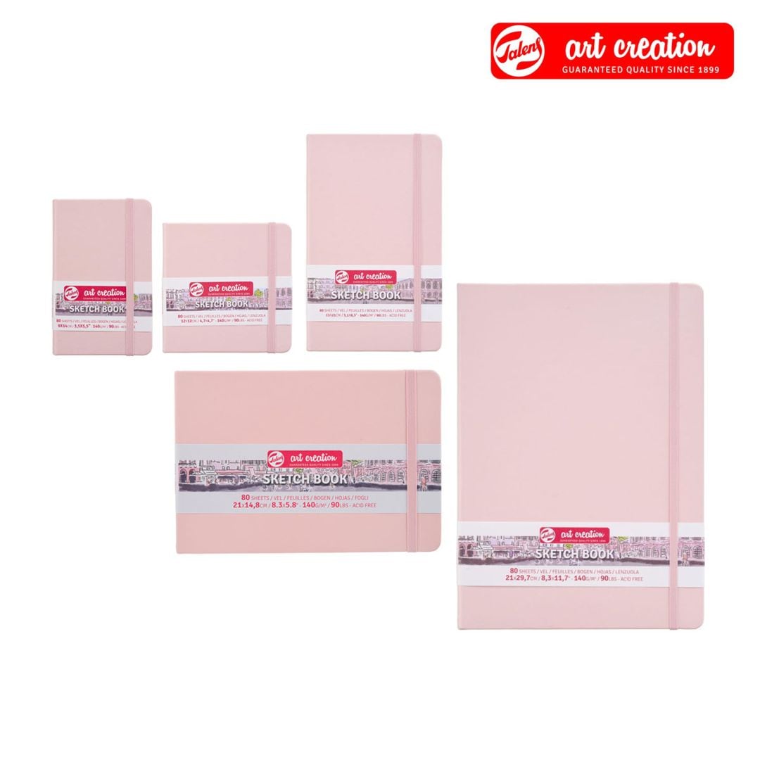 ターレンス アートクリエーション スケッチブック パステルピンク 全5サイズ
